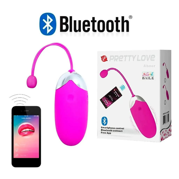Huevo Vibrador Recargable-control App Bluetooth- Pretty Love